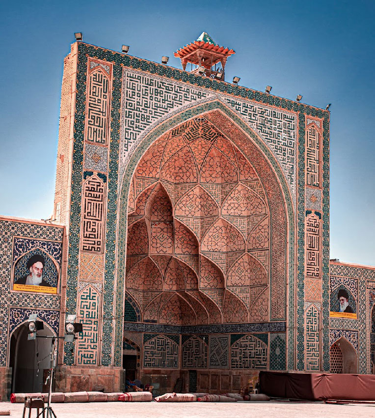 ایوان استاد مسجد جامع اصفهان