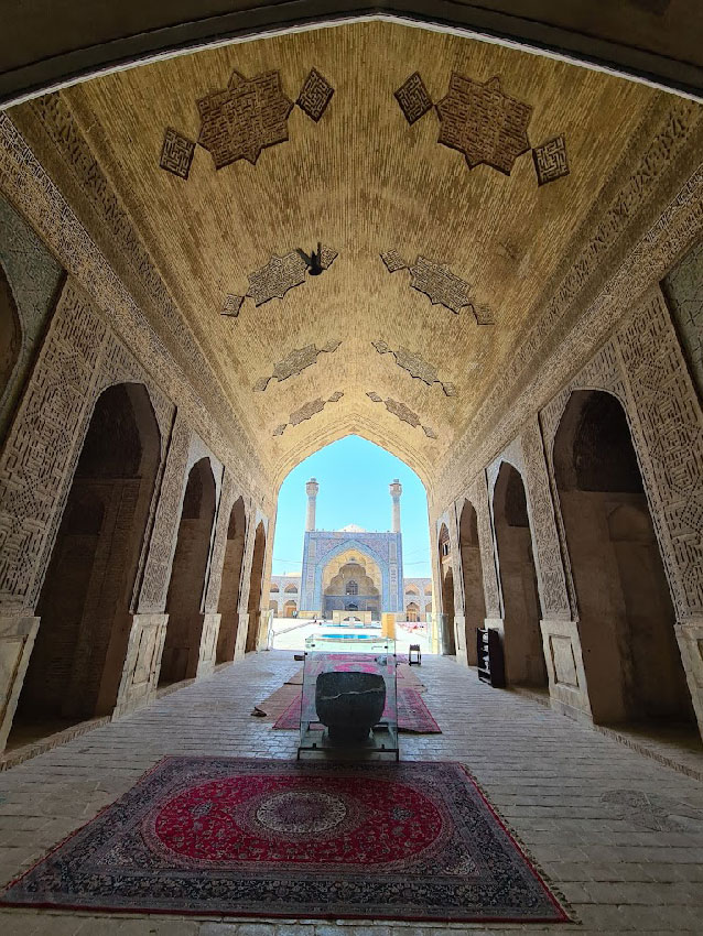 Darvish porch of Isfahan Jame Mosque